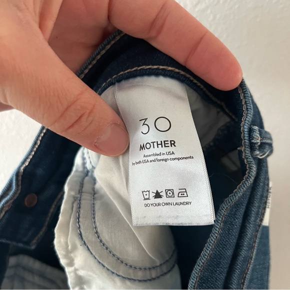 MOTHER | The Runaway Mini Flare in Home Movies Wash | 30 - Picture 5 of 5